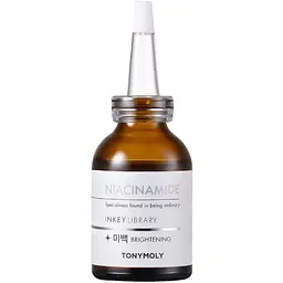 Сироватка для обличчя Tony Moly Inkey Library Niacinamide Ampoule, з ніацинамідом, 30 мл - мініатюра 3