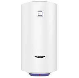 Водонагрівач Ariston BLU1 R 100 V 1.5 К PL DRY White 1500W, сухий ТЕН, накопичувальний, круглий, 100л, вертикальний