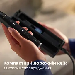 Електрична зубна щітка Philips Sonicare HX7421/01 серії 7100 чорна - мініатюра 12