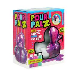 Pour Palz Набір для творчості Флюїд Арт - Каченя "Ягідна фантазія" ToyMonster Art.GS-G26261C - мініатюра 4