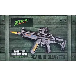 Автомат світло-звуковий ZIPP Toys MP5 Чорний - мініатюра 10