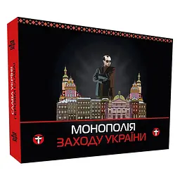 Настільна гра PlayRoom Монополія Заходу України Різнокольоровий (SR-113-N-1096)
