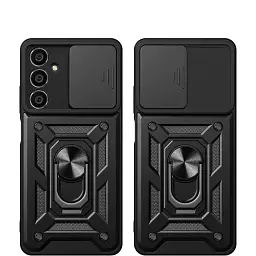 Панель BeCover Military для Samsung Galaxy S24 FE SM-S721 Black (712353) - мініатюра 3