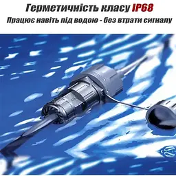 Адаптер Starlink Ethernet Adapter v2 водонепроникний мережевий Lan Connector комплект 2 шт. - мініатюра 5