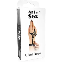 Прикраса на руку Art of Sex - Wind Rose star, колір Чорний - мініатюра 4