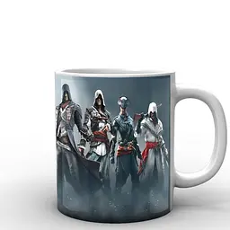 Кухоль GeekLand Assassins Creed персонажі AC.02.05 330 мл білий - мініатюра 3