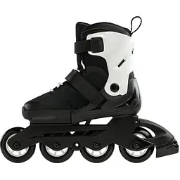 Ролики Rollerblade Microblade 2023 28-32 Black/White (1012-07221900-787-28-32) - мініатюра 3