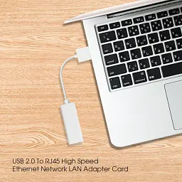 Мережевий адаптер перехідник Pix-Link USB LAN RD9700 мережева карта White (16156) - мініатюра 3