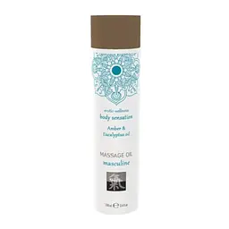 Масажне масло Shiatsu Massage Oil Amber & Eucalyptus oil 100ml HOT 3-67008 100454 - мініатюра 1