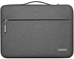 Чохол-сумка Wiwu Pilot Sleeve for MacBook 13,3 / 14'' Grey [57181] - мініатюра 2