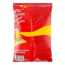 Чипси Chipster's зі смаком бекону 100 г (717413) - мініатюра 2