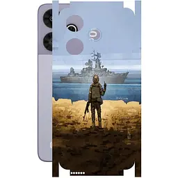 Захисна плівка StatusSKIN для Xiaomi Poco M6 Plus Корпус Вініл Корабель