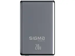 Внешний аккумулятор (павербанк) Sigma mobile X-power SI05A7QL-MAG 5000mAh 20W Grey