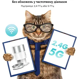Автоматична годівниця для котів Petrust PF07 2 л, Wi-Fi білий - мініатюра 6