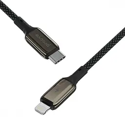 Кабель Proove Dense Metal Type-C to Lightning 27W (1m) black (CCDM27002101) - мініатюра 2
