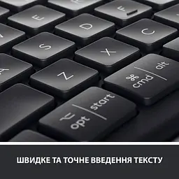 Клавіатура Logitech K860 ERGO Graphite (920-010108) - мініатюра 8
