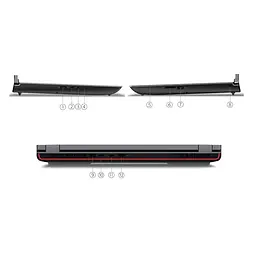Ноутбук Lenovo ThinkPad P16 Gen 2,i7-13850HX,32 GB,1 TB,RTX 2000,Windows 11 Pro - мініатюра 3