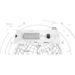 Ігрова поверхня Dark Project Terra Nova XL White (DPMP_NOVA_WHITE_XL) [151427] - мініатюра 9