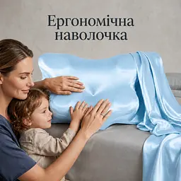 Знімна наволочка для подушки Solve Метелик синя 62 x 41 см (KT8001206-N) - мініатюра 3