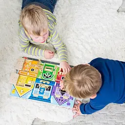 Дошка із засувками Melissa & Doug дерев’яна (SM93406/6075185) - мініатюра 5