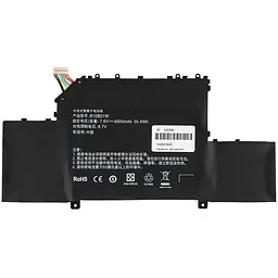 Батарея для ноутбука Xiaomi R10B01W (Mi Book Air 12.5) 7.6V 4000mAh 30.4Wh Чорний - мініатюра 2