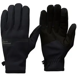 Рукавиці Black Diamond Everyday Softshell Gloves Black S (1033-BD 8017440002SML1)
