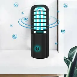 Бактерицидний світильник акумуляторний Brille FLF-49/2,5W BK USB 45-011 - мініатюра 8