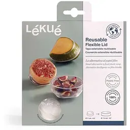 Кришка силіконова Lekue Reusable Flexible Lids 11.5 см (882104) - мініатюра 2