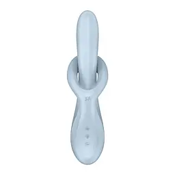 Вібратор з ротацією Satisfyer Heat Flex 4 Blue, підігрів до 39°C - мініатюра 5