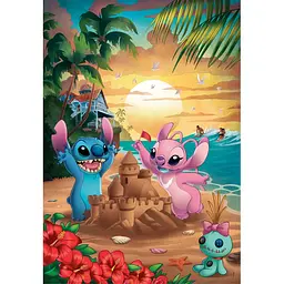 Пазл Стіч Disney Stitch and Angel - 500 шт Clementoni 35547 - мініатюра 2