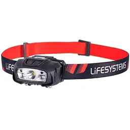 Ліхтар налобний Lifesystems Intensity 220 Head Torch Rechargeable Чорний-Червоний