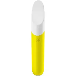 Мінівібратор з гнучким язичком Satisfyer Ultra Power Bullet 7 Yellow - мініатюра 6