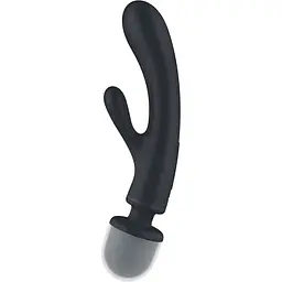 Вібратор Satisfyer Triple Lover 24 см сірий