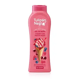 Гель для душу Tulipan Negro Yummy Cream ягідний йогурт, 650 мл