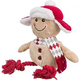Іграшка для собак Trixie Різдвяний пряник плюш зі звуком 34 см (92575_Christmas) - мініатюра 3