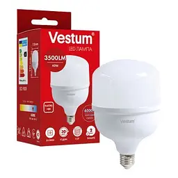 Лампочка Vestum LED T120 40W 6500K 220V E27 (1-VS-1609) - мініатюра 2