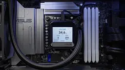 ASUS Система рідинного охолодження ASUS PRIME LC 360 ARGB LCD Intel LGA 1700, 1200, 1851, AMD AM4, AM5 ARGB LCD 90RC00Z1-B0EAY0 - мініатюра 9