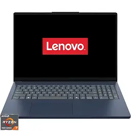 Ноутбук Lenovo 16'' IdeaPad Slim 3 16ARP10, WUXGA IPS, AMD Ryzen 7 7735HS (16 МБ кеш- пам’яті, до 4, 75 ГГц), 24 ГБ DDR5, 1 ТБ SSD, AMD Radeon 680M, Cosmic Blue