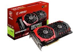 Відеокарта GeForce GTX 1060 6GB MSI Gaming X Plus Gaming X+ (GTX 1060 GAMING X+ 6G) Б/В