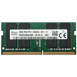 Оперативна пам'ять SK Hynix 32GB SODIMM DDR4 3200MHz (HMAA4GS6AJR8N-XN) Б/В