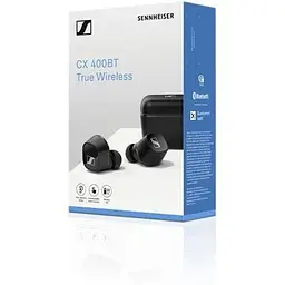Навушники бездротові Sennheiser CX 400BT True Wireless Mic чорні (508900) - мініатюра 2