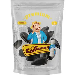 Насіння соняшника Сан Санич Преміум смажене солоне 140 г
