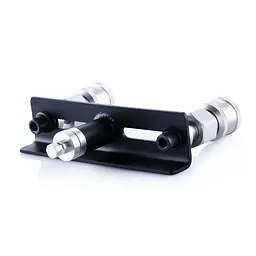 Подвійний коннектор для секс-машин Hismith Quick Connector Adapter with Double Head система KlicLok - мініатюра 4