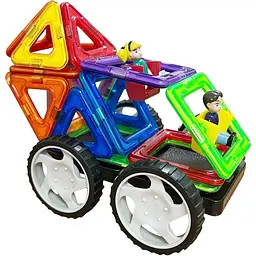 3D магнітний конструктор Магнікон, 40 елементів (МК-40) - мініатюра 4