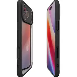 Чохол Spigen Ultra Hybrid Case для Apple iPhone 17 Pro Max Matte Black (ACS10279) [148550] - мініатюра 4