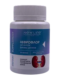 Таблетки New Life Нефрофлор 60 таблеток