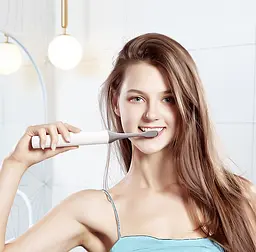Насадки для зубної щітки Enchen Electric Toothbrush Aurora T+Head White 2pcs - мініатюра 4