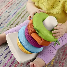 Пірамідка Fisher-Price Розвиток сенсорики (HXK47) - мініатюра 9