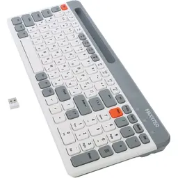 Клавіатура Maxxter KBW-02G-UA Wireless Grey (KBW-02G-UA) - мініатюра 4