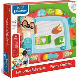 Іграшка розвиваюча Baby Clementoni Interactive Baby Easel (17660) - мініатюра 2